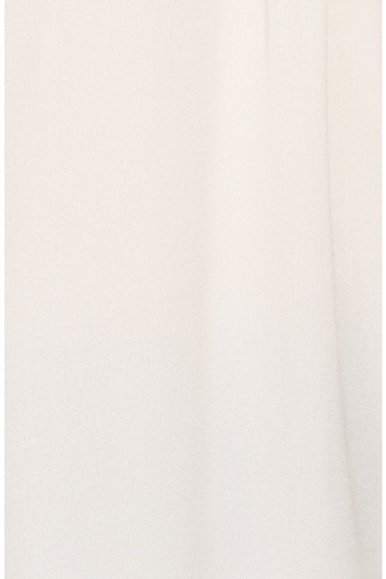 Ruffle Silk Top, Alternate, color, SOFT WHITE