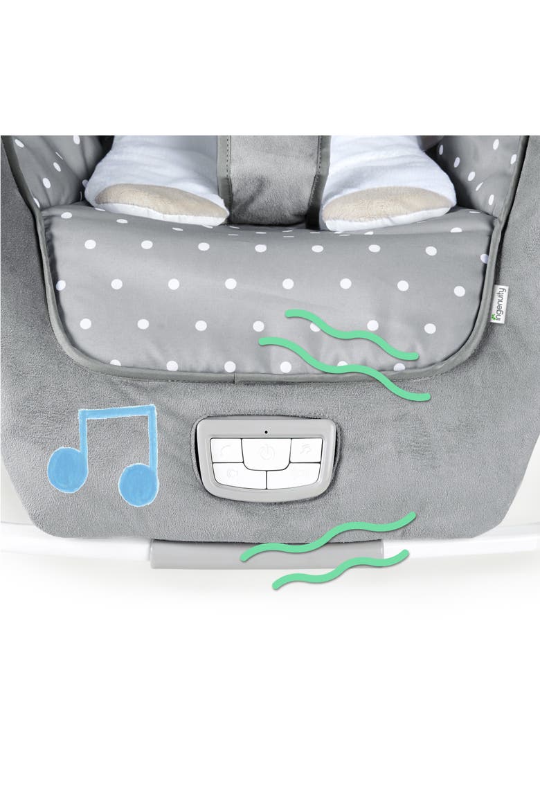 Infant to Toddler Rocker and Baby Bouncer Seat, Alternate, color, Grey