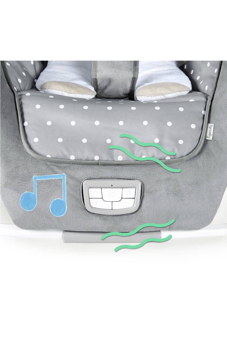 INGENUITY Infant to Toddler Rocker and Baby Bouncer Seat, Alternate, color, Grey