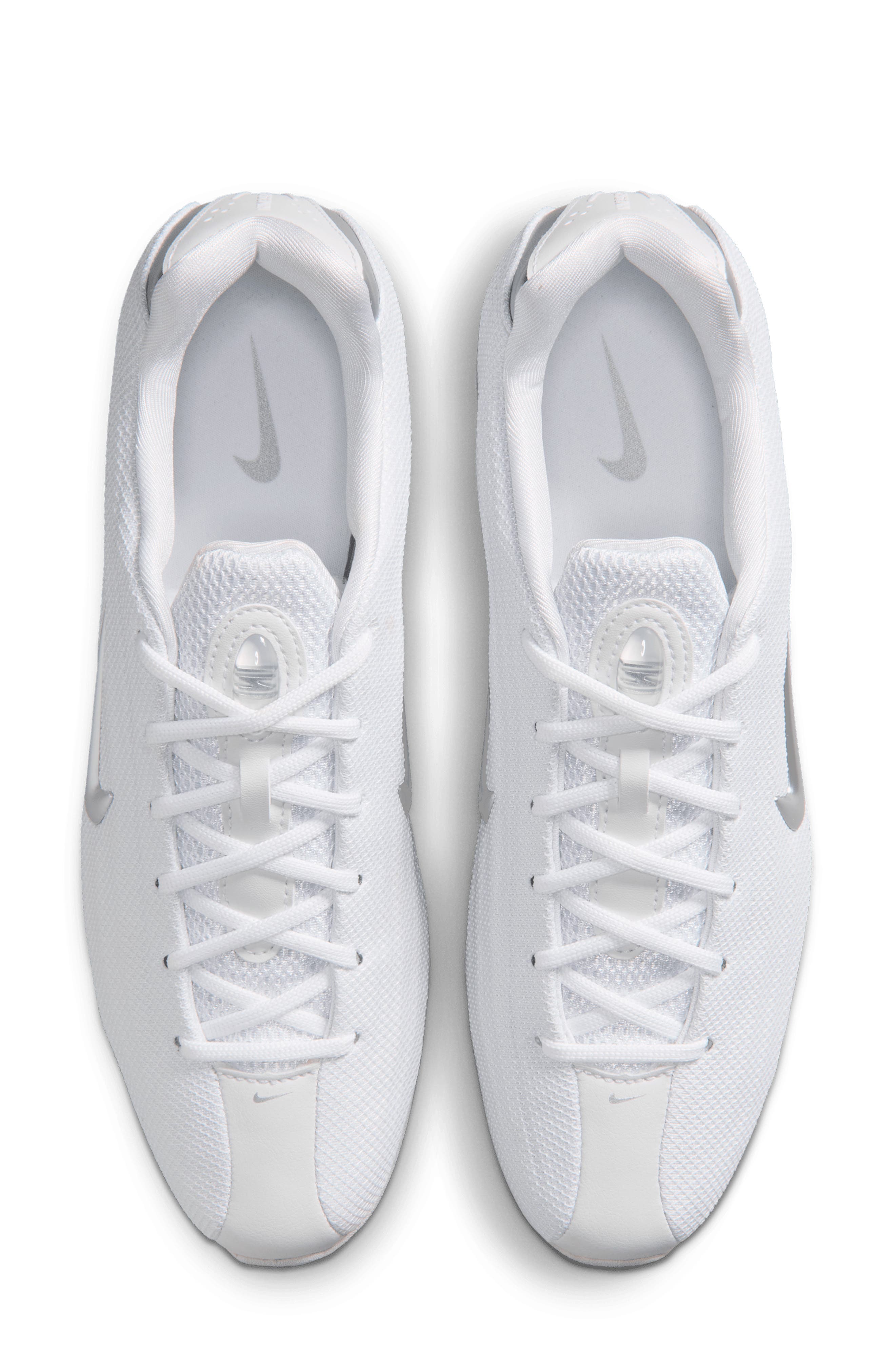 Shox Z Sneaker, Alternate, color, WHITE/ METALLIC SILVER