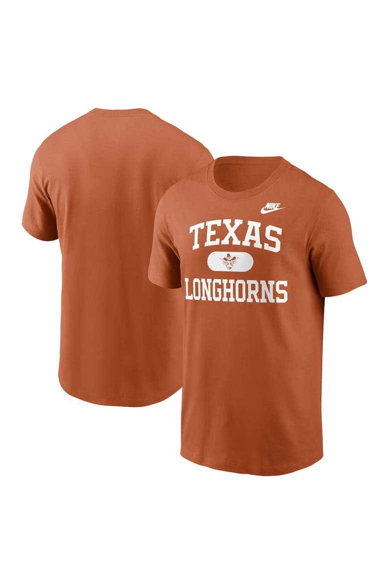 Men's Nike Texas Orange Texas Longhorns Legacy Alma Mater T-Shirt, Alternate, color, Burnt Orange