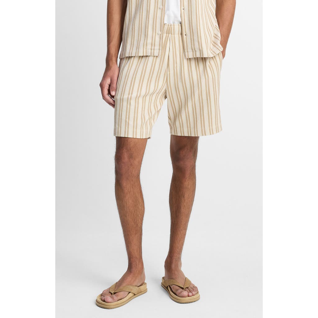 Vince Jacquard Striped 7.5 Shorts