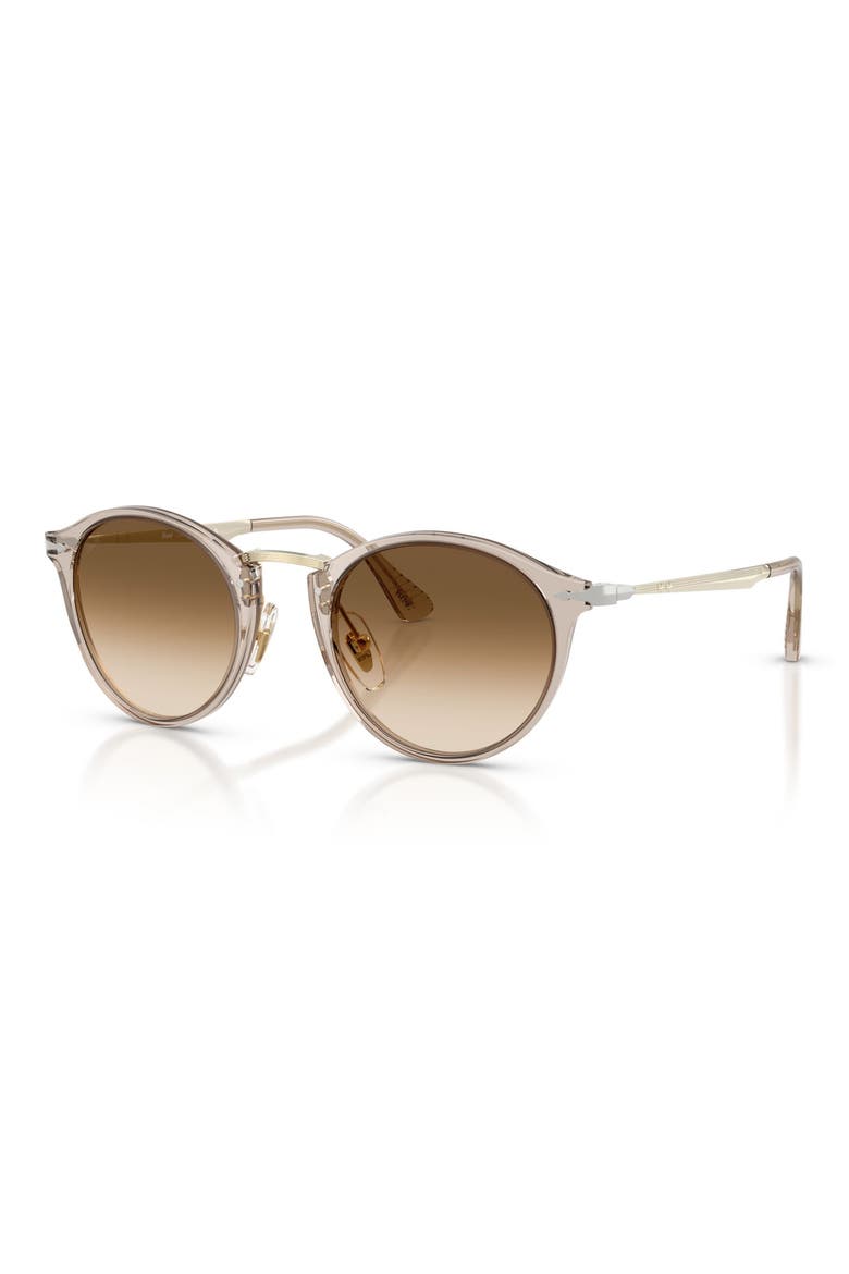51mm Gradient Phantos Sunglasses, Alternate, color, TRANSPARENT BROWN GREY / CLEAR