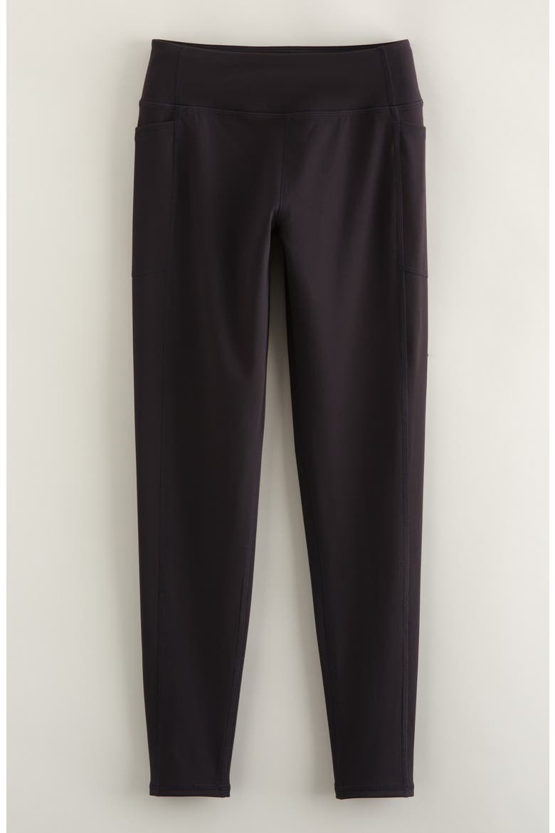 Kids' Favorite High Waist Pocket Leggings, Alternate, color, BLACK