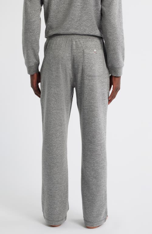 Daniel Buchler Pinstripe Pajama Pants In Gray