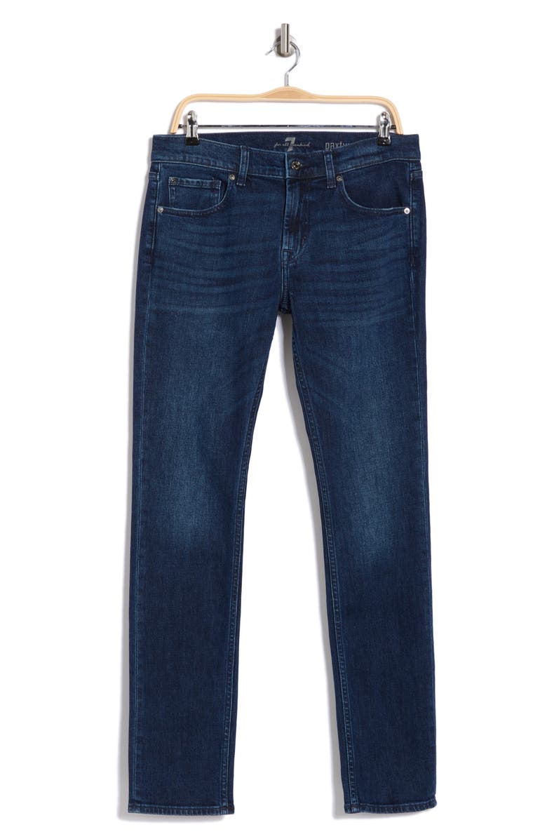 Seven Paxtyn Skinny Jeans, Alternate, color, Biserta