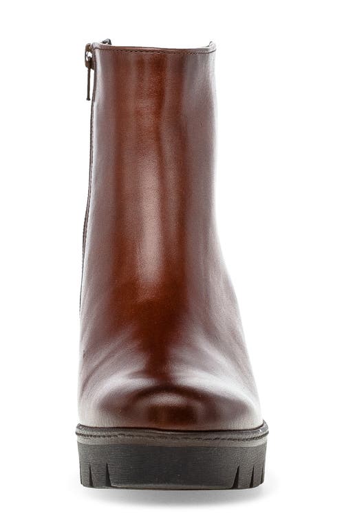 Gabor Wedge Bootie In Brown