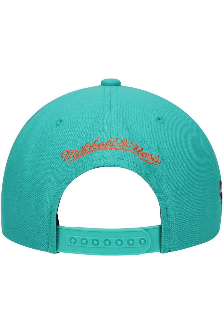 Men's Mitchell & Ness Turquoise Philadelphia 76ers Hardwood Classics 1995 NBA All-Star Weekend Desert Snapback Hat, Alternate, color, Turquoise