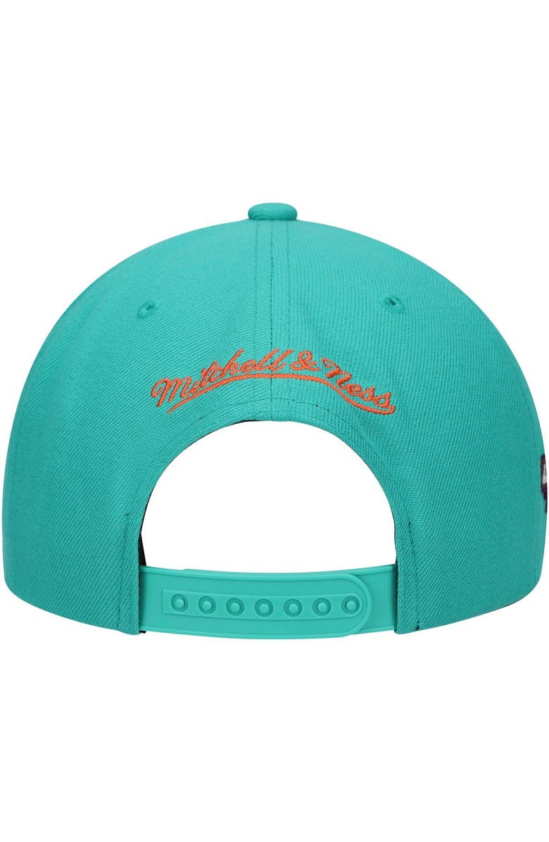 Mitchell & Ness Men's Mitchell & Ness Turquoise Philadelphia 76ers Hardwood Classics 1995 NBA All-Star Weekend Desert Snapback Hat, Alternate, color, 