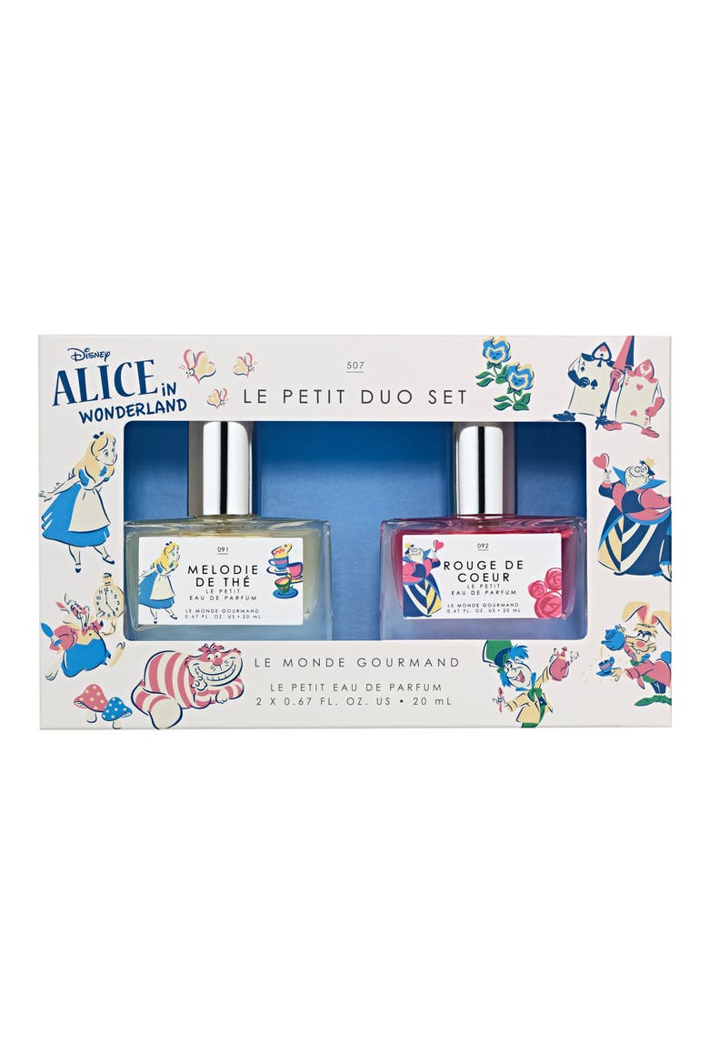 x Disney Alice in Wonderland Characters Le Petit Duo Set, Main, color, NO COLOR