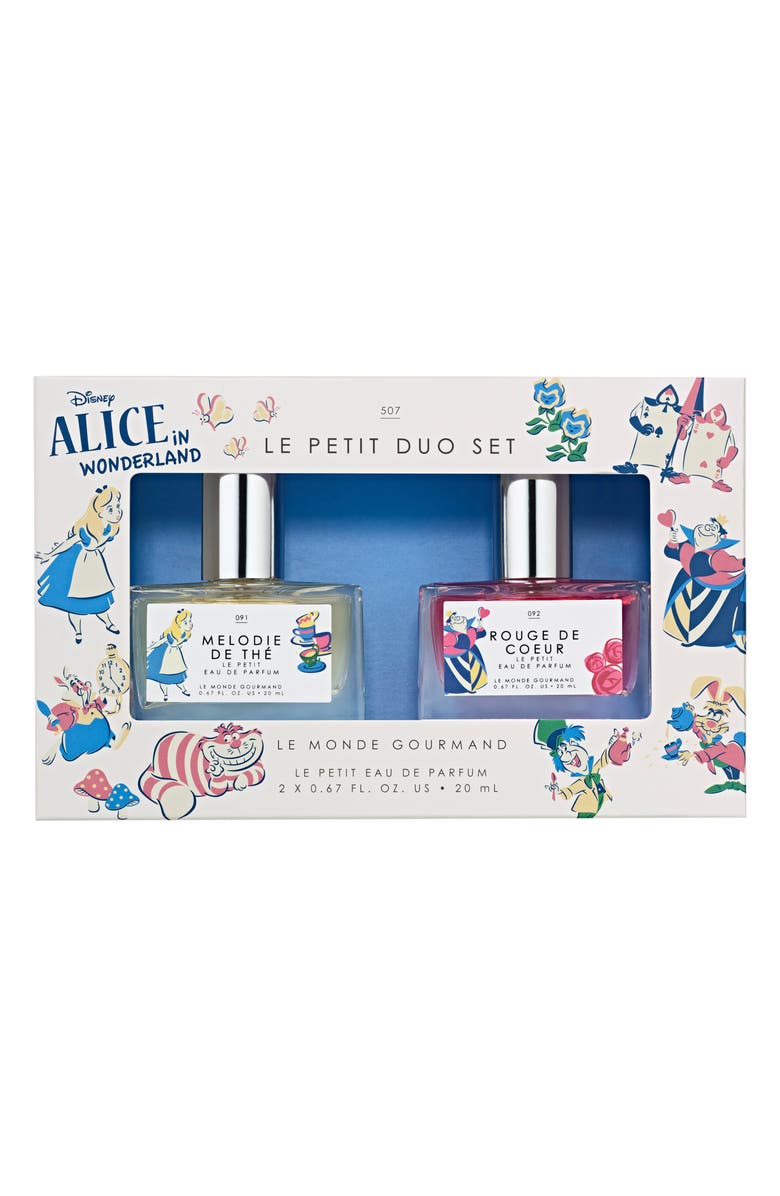LE MONDE GOURMAND x Disney Alice in Wonderland Characters Le Petit Duo Set, Main, color, 