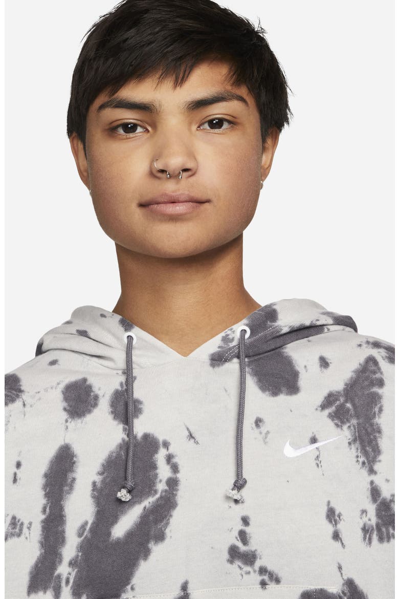 Oversize Hoodie, Alternate, color, GREY/ WHITE