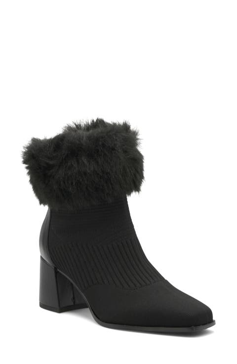 Jalo Faux Fur Cuff Bootie (Women)