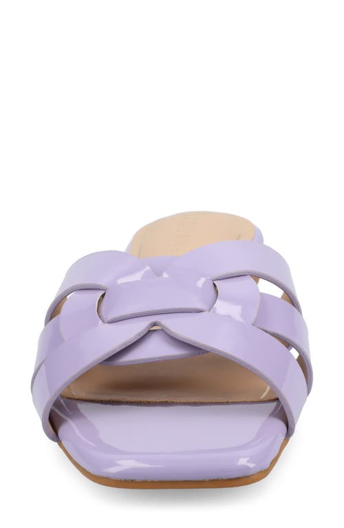 Journee Collection Journee Womens Arrina Wide Width Flat Sandals In Lilac