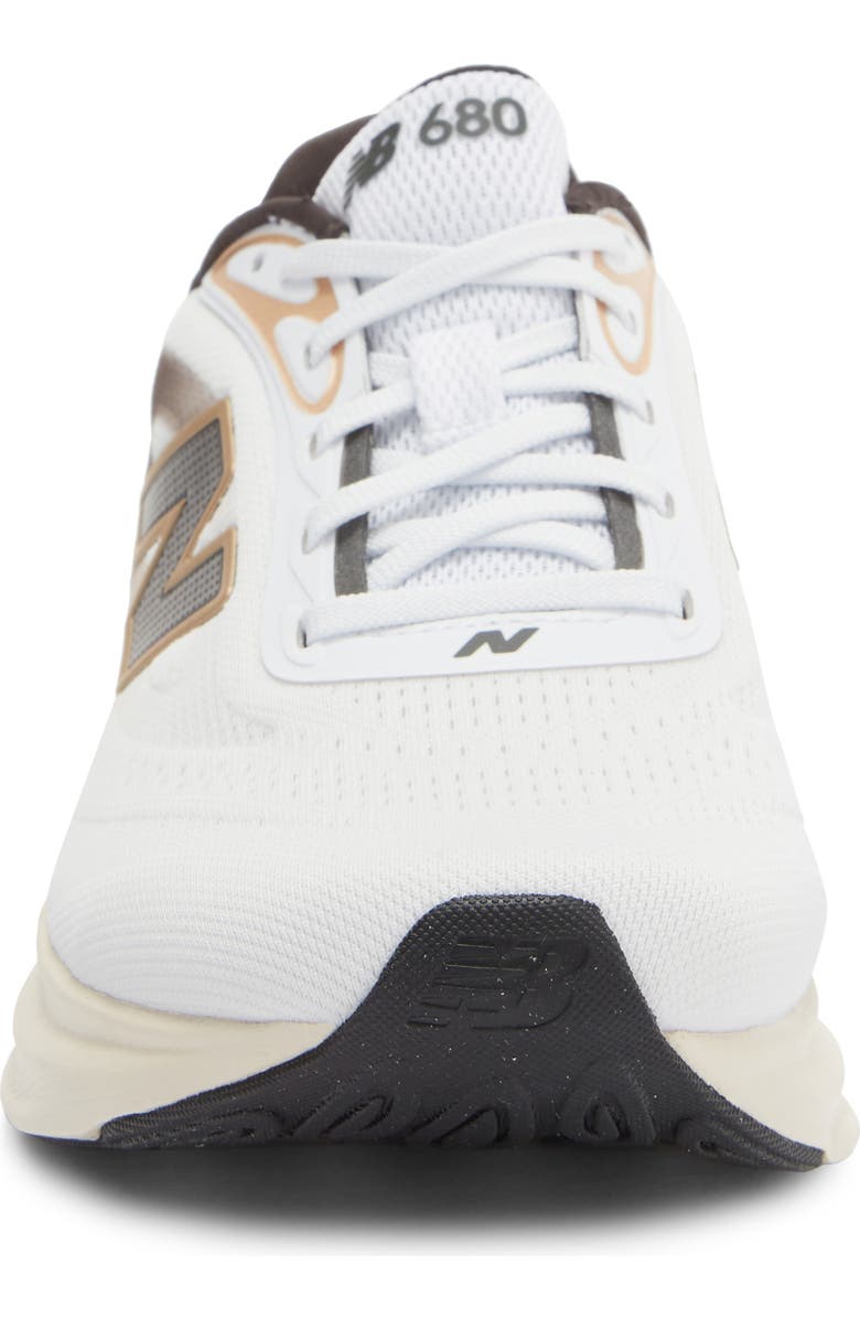New Balance 680 Running Shoe, Alternate, color, Nb 103 White/ Faded Black