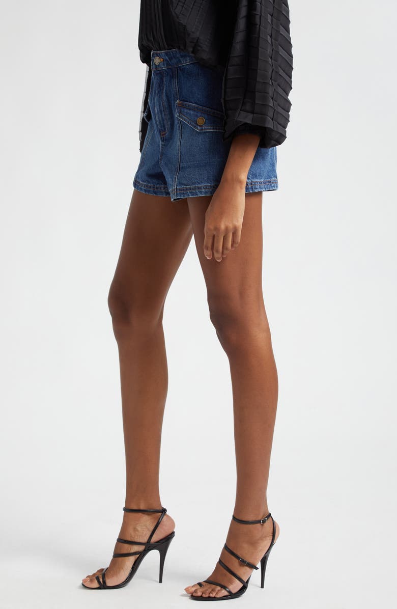 Ramy Brook Nova Denim Shorts, Alternate, color, 