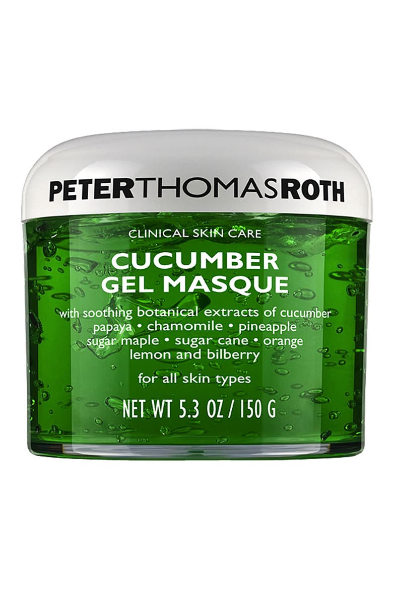 Cucumber Gel Masque, Main, color, NO COLOR