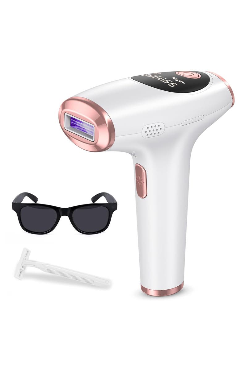 Tyhgsf IPL Hair Removal, Laser Hair Removal for Women and Men, Main, color, White