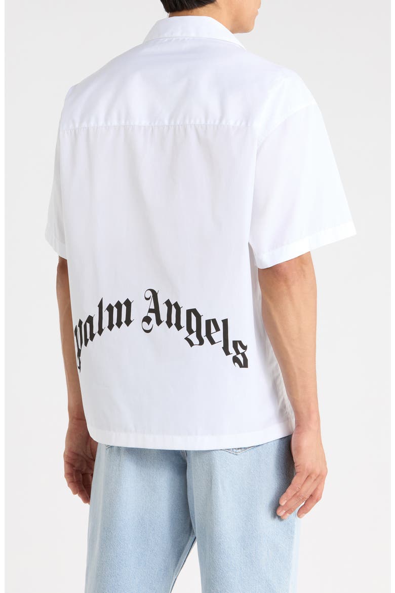 Cotton Camp Shirt, Alternate, color, WHITE