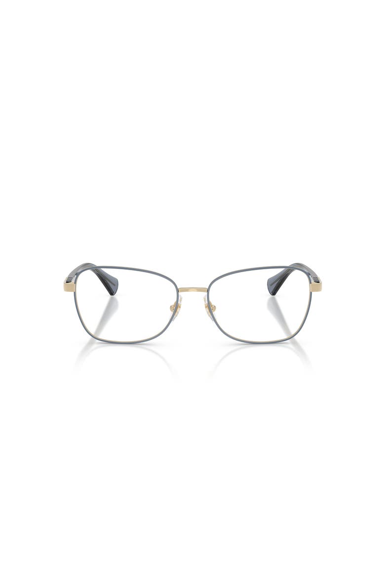 53mm Square optical glasses, Alternate, color, Blue