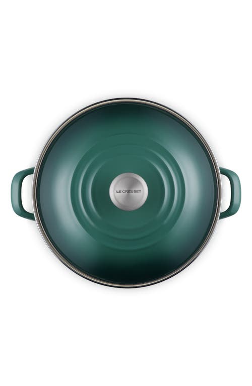 Le Creuset Enameled Stainless Steel Stockpot In Green