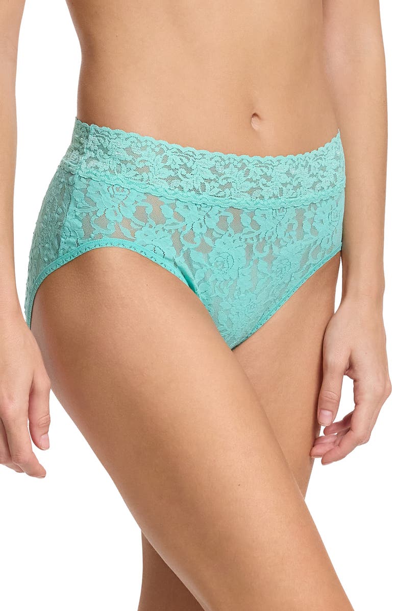 Hanky Panky French Briefs, Alternate, color, Sea You Later Green