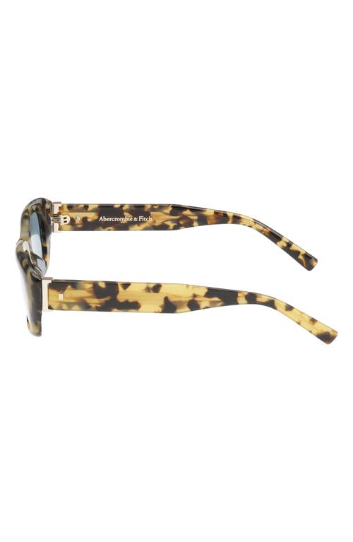 Abercrombie & Fitch 52mm Rectangular Sunglasses In Blue