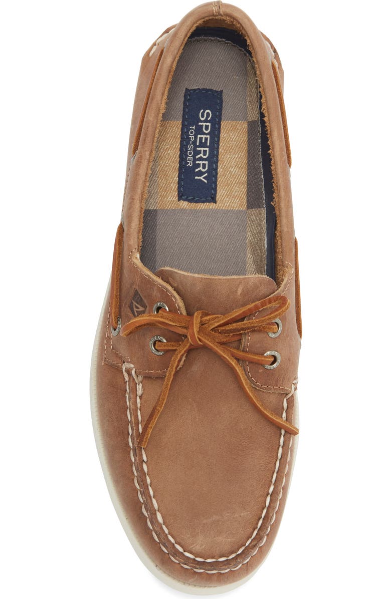 Sperry Authentic Original Two-Eyelet Boat Shoe, Alternate, color, Medium Beige