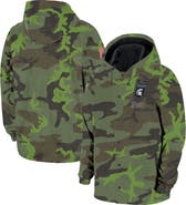 Nike Men's Nike Camo Michigan State Spartans Hoodie Full-Snap Jacket