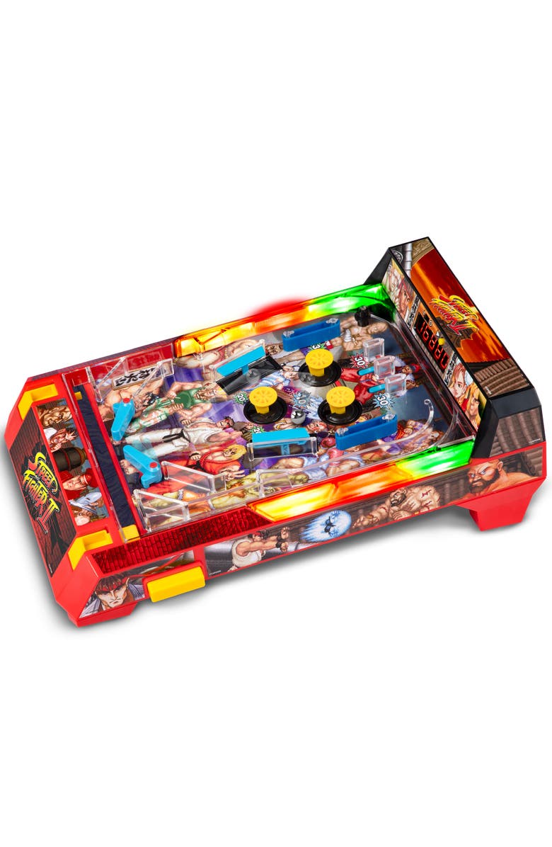 Street Fighter Arcade Pinball Premium Series Tabletop Game, Alternate, color, Multicolored