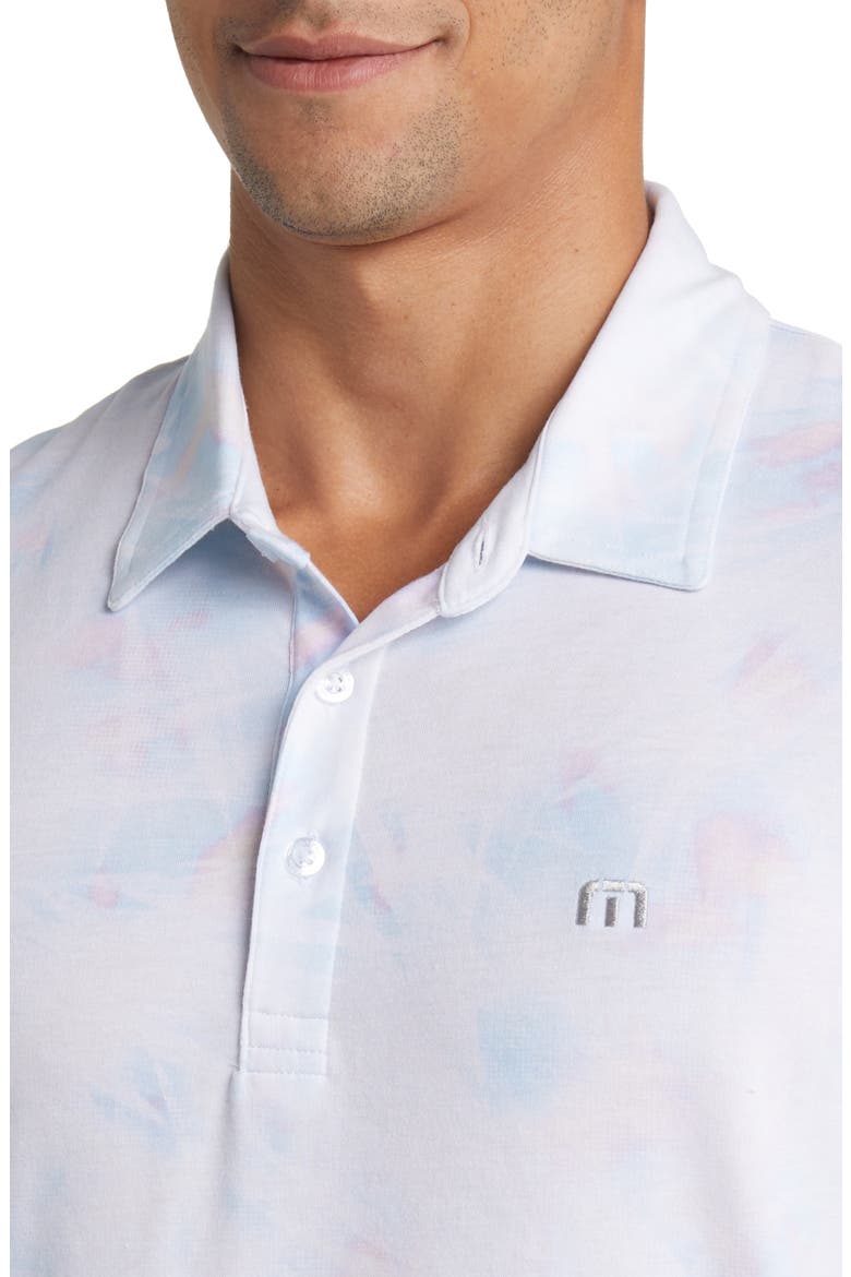 All Tied Up Tie Dye Polo, Alternate, color, WHITE