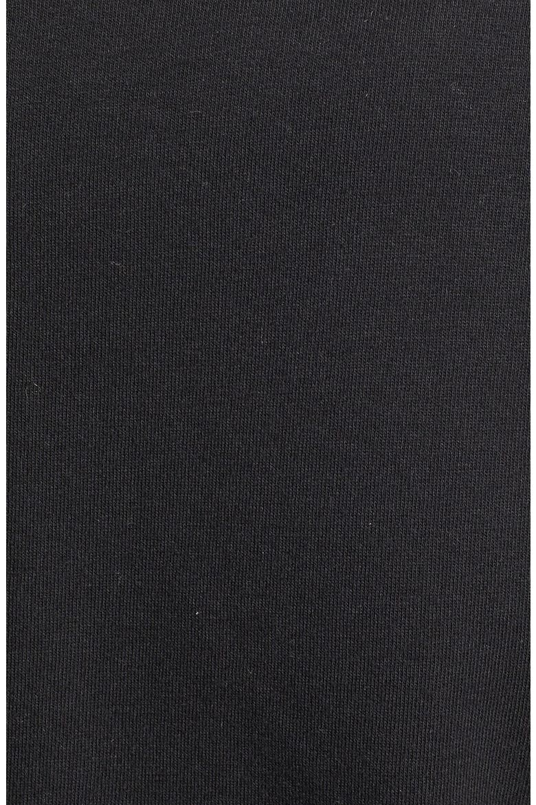 Knit Scuba Sweatshirt, Alternate, color, BLACK/ BLACK