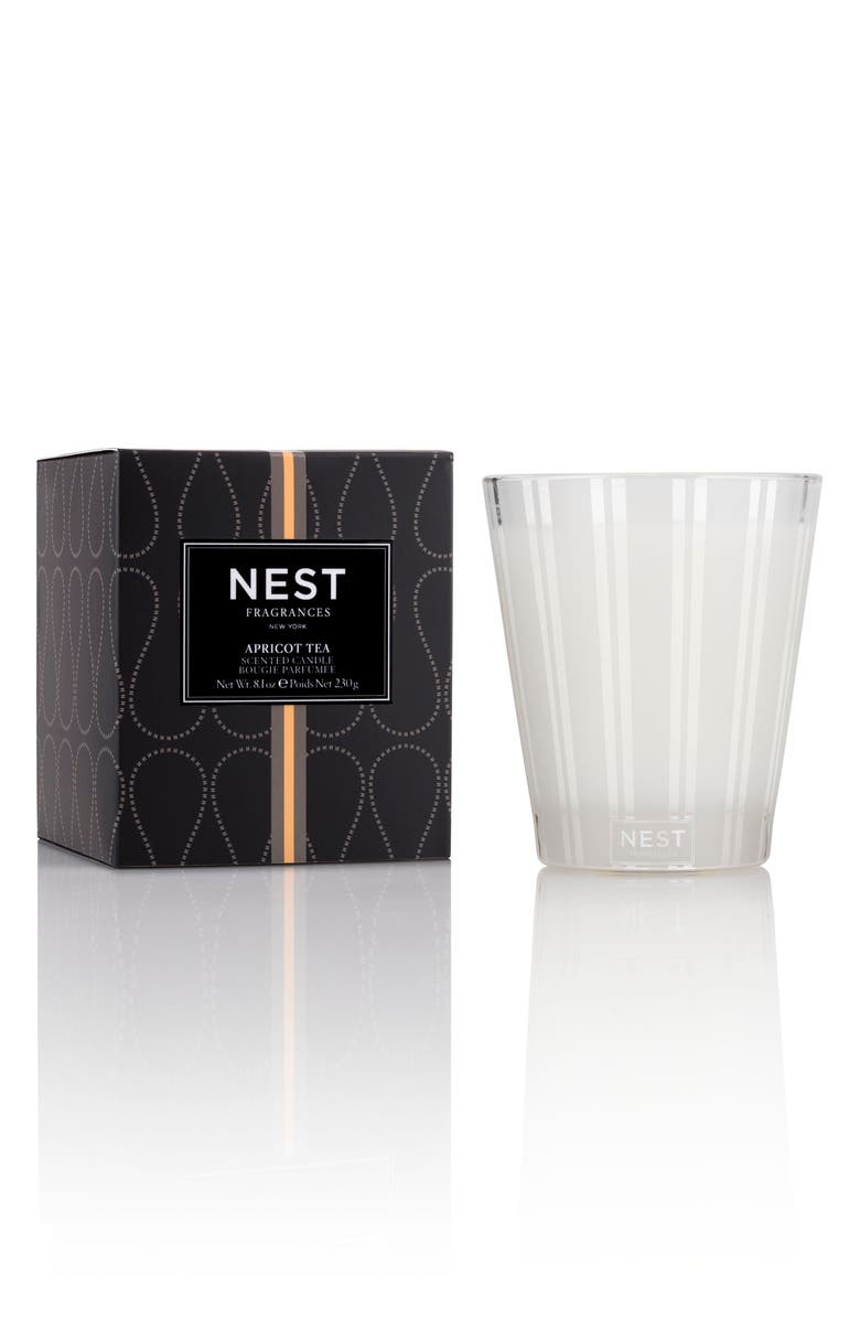 NEST New York Apricot Tea Scented Candle, Main, color, 