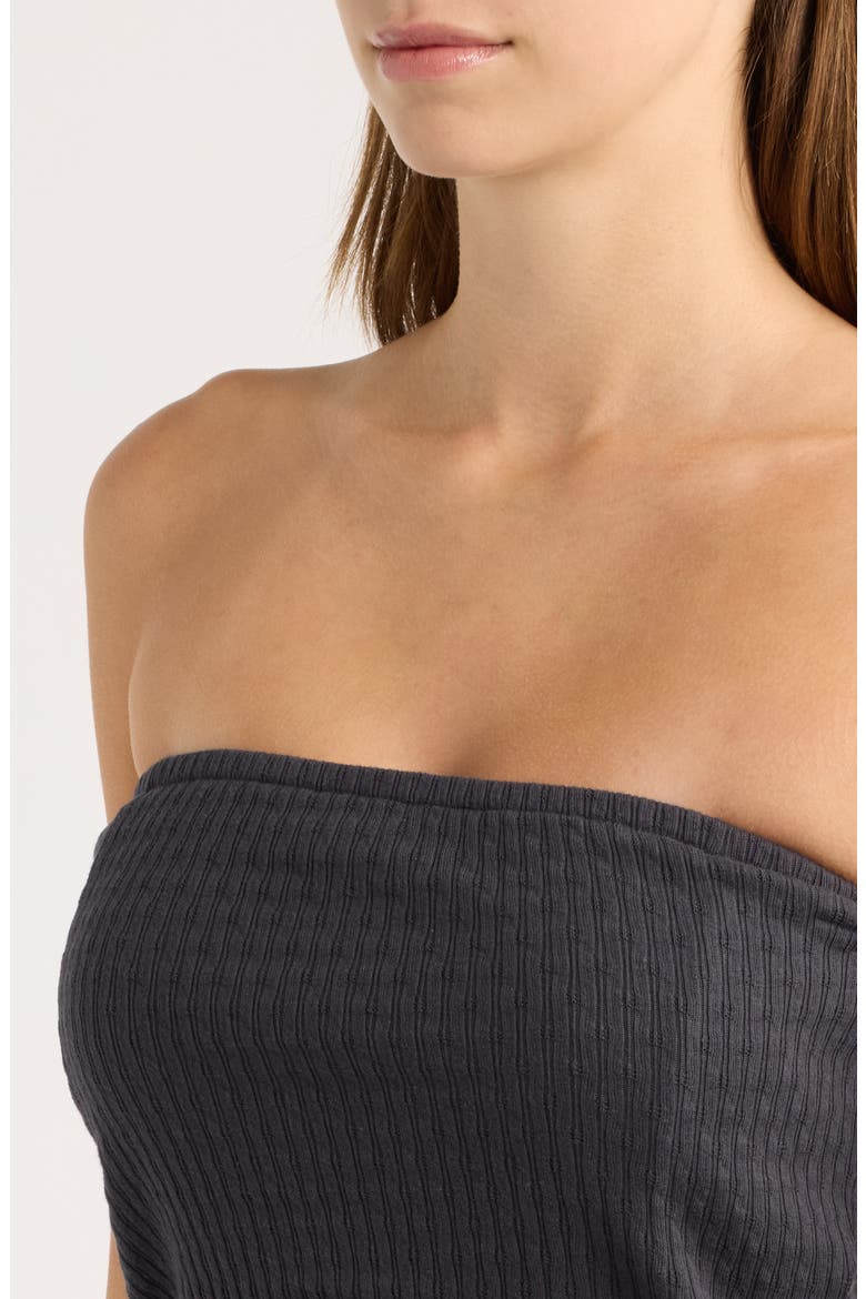 Sweet Coast Tube Top, Alternate, color, BLACK SANDS