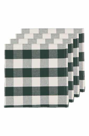 Set of 4 Buffalo Check Napkins