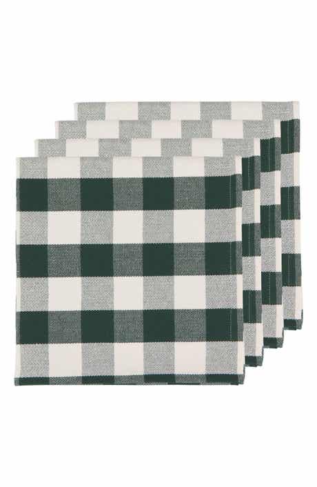 Set of 4 Buffalo Check Napkins