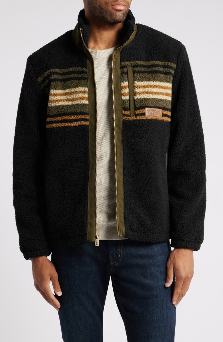 Pendleton Tahuya Berber Fleece Jacket, Main, color, 