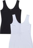 Nordstrom Pack of 2 Invisible Edge Tanks