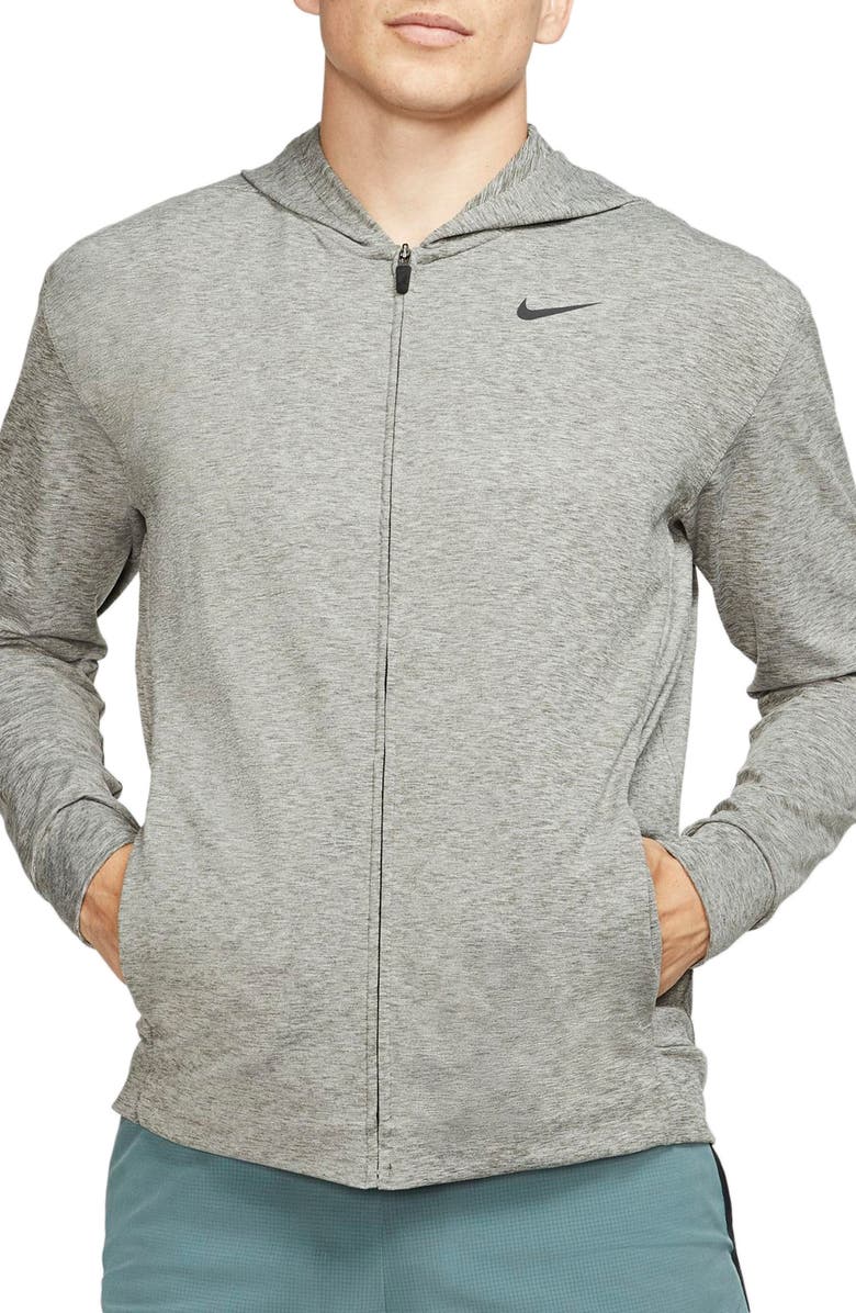 Nike Dry Full Zip Hoodie, Main, color, 