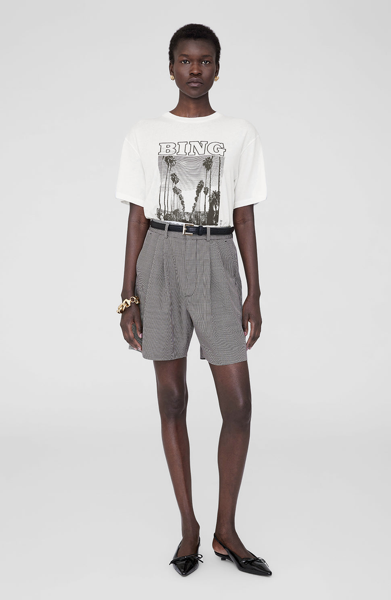 ANINE BING Louis Tee Bing Tour, Main, color, Ivory