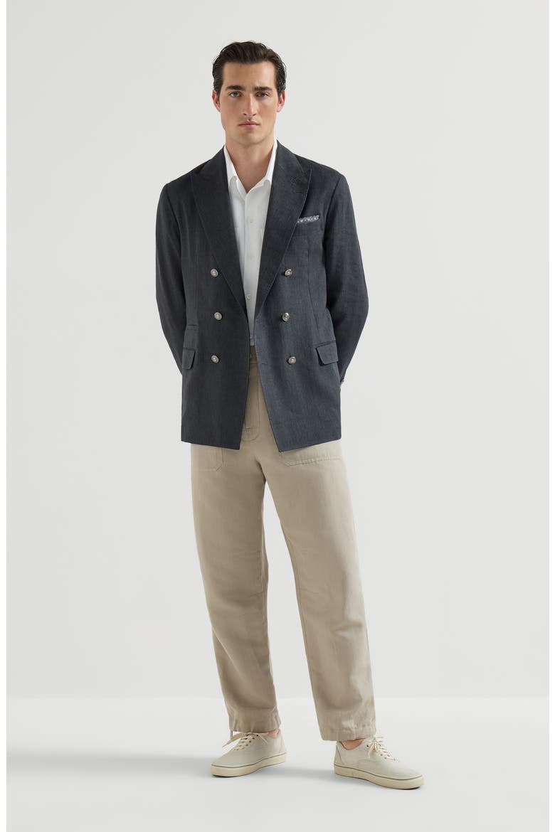 Shirt with chest pockets, Alternate, color, White