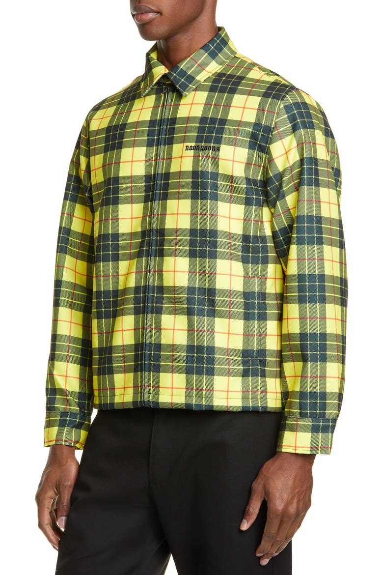 Singled Out Jacket, Alternate, color, TARTAN YELLOW