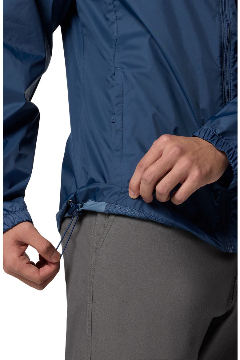 Big Delta II Hooded Rain Jacket, Alternate, color, DARK MOUNTAIN