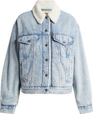Levi's '90s High Pile Fleece Lined Denim Trucker Jacket