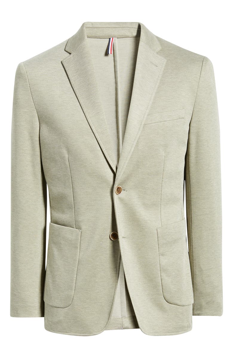 DANIEL HECHTER Heathered Stretch Twill Sport Coat, Alternate, color, Green