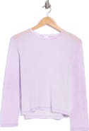 Re/Done Long Sleeve Boxy Tee