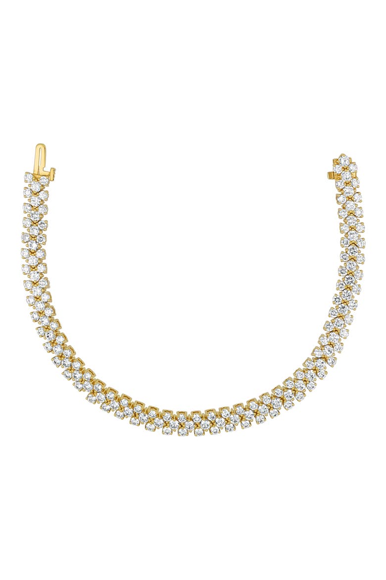 Getty Diamond Tennis Bracelet, Main, color, 18K YELLOW GOLD