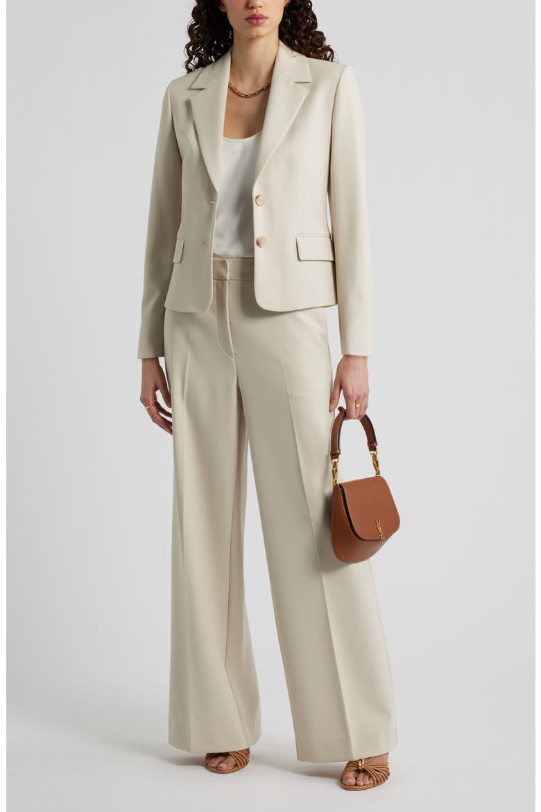 The Lennox Wide Leg Trousers, Alternate, color, BEIGE OATMEAL