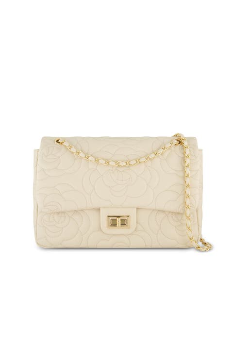 Alessia Rose Embossed Leather Bag