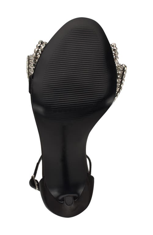 Nine West Tansie Ankle Strap Sandal In Black